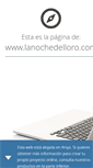 Mobile Screenshot of lanochedelloro.com